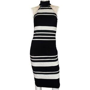 Bailey 44 Striped Bodycon Dress Small *read description*